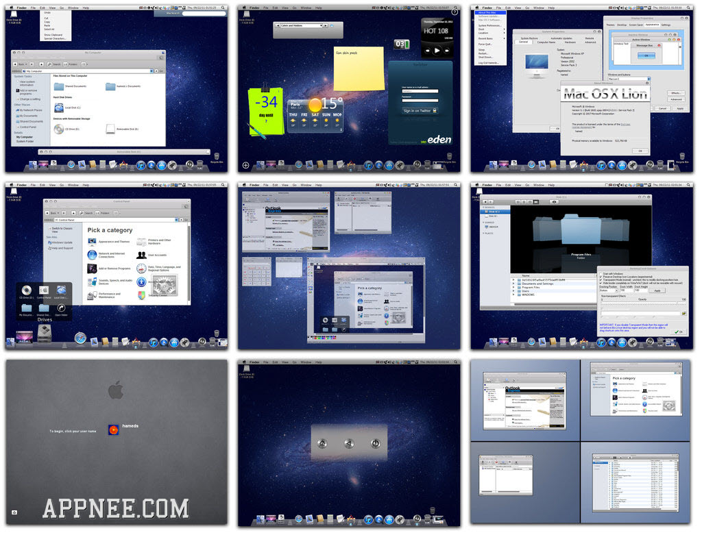 Mac Os X Lion Skinpack 6.0 For Windows 7